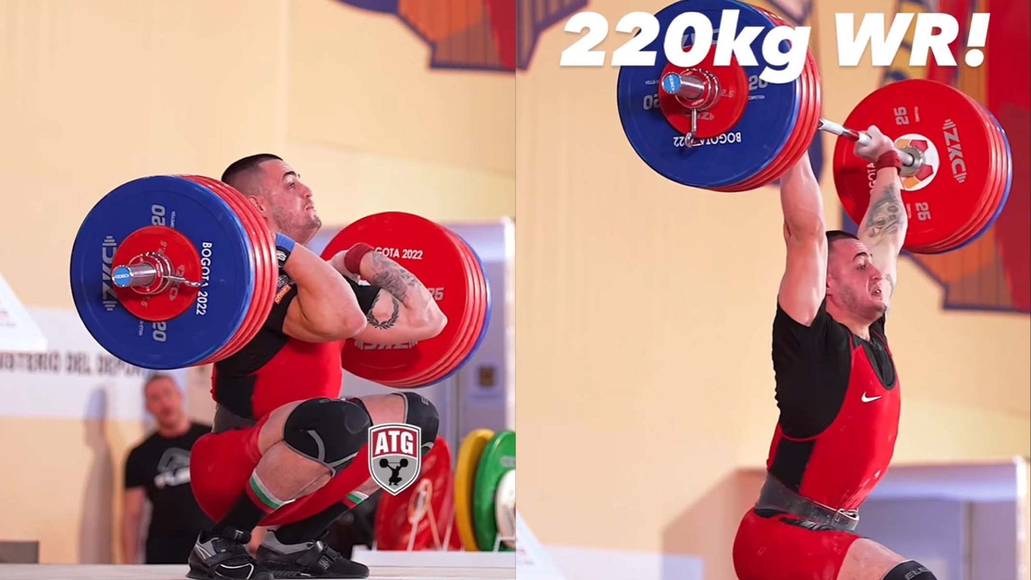 Ans Karlos Nasar Bat Le Record Du Monde De Clean And Jerk Avec