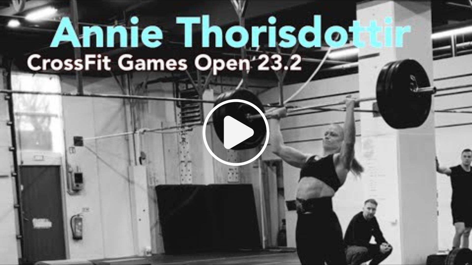 Annie Thorisdottir Fait Reps Et Kg En Thruster Sur Le Wod