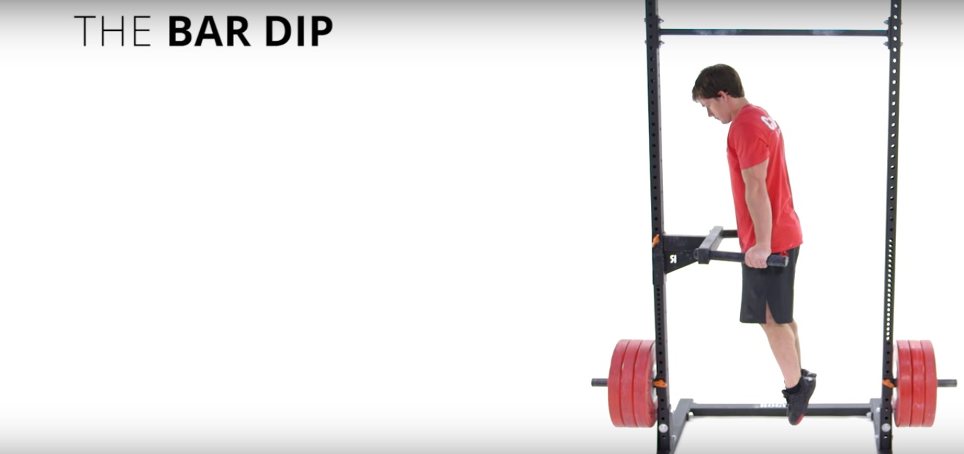 Tutoriel bar dip par CrossFit ®* inc. Wodnews