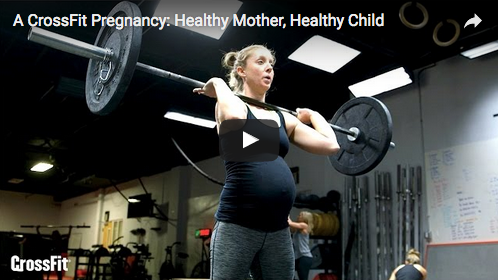 CrossFit ®* et grossesse : maman en bonne santé = bébé en bonne santé