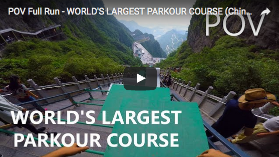 Le Skyladder Parkour : la course d’obstacles la plus vertigineuse qui soit !