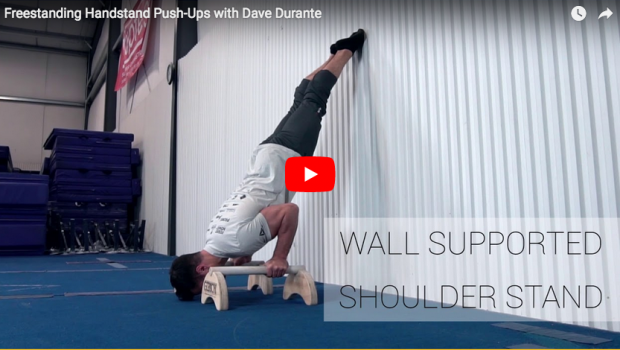 Perfectionnez vos handstand push-ups avec l’expert Gym Dave Durante !