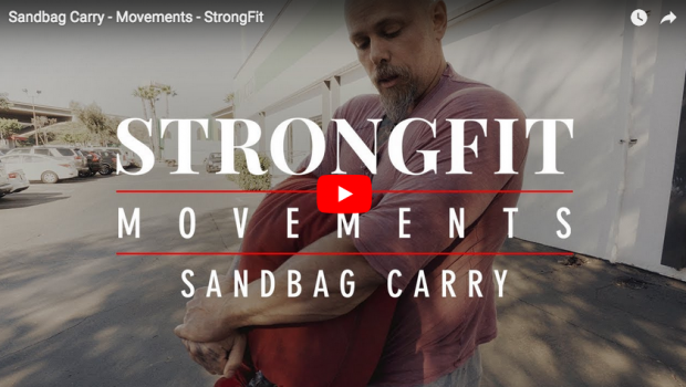 Tuto StrongFit : Bien exécuter le SANDBAG CARRY