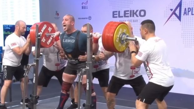 Sofiane Belkesir : 407.5 kg au back squat !