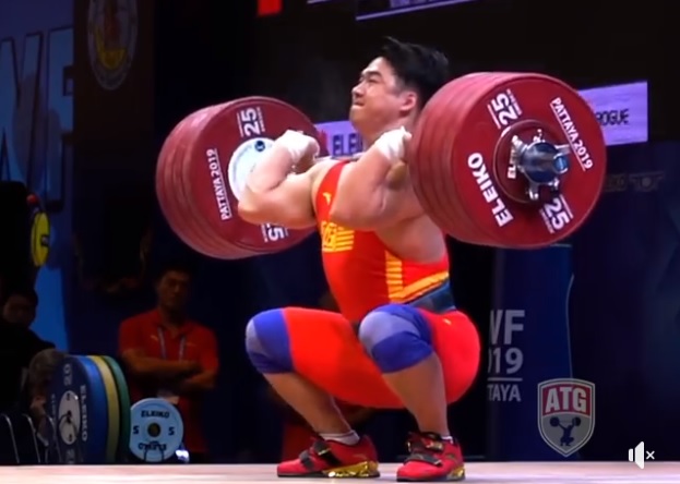 Clean And Jerk Monstrueux Pour Tian Tao 230 Kg Wodnews