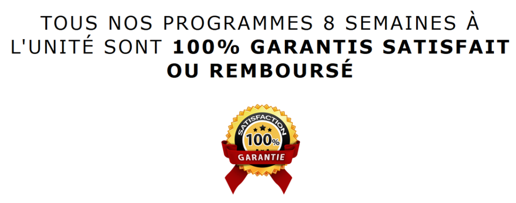 garantie ou remboursé road to rx