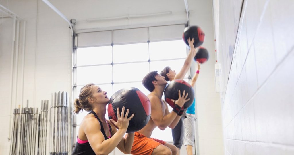 6 wods team de crossfit
