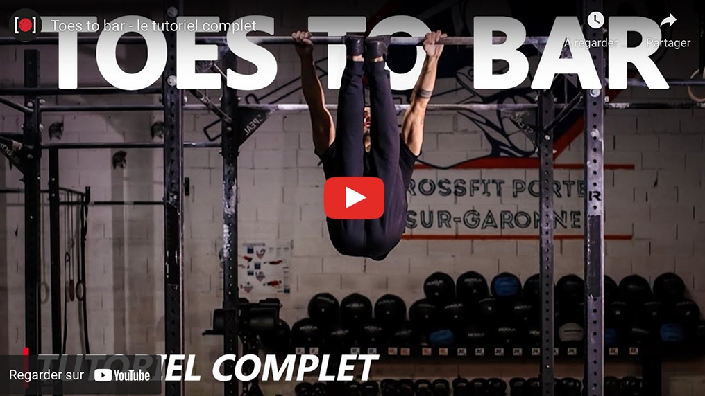 tuto toes to bar crossfit