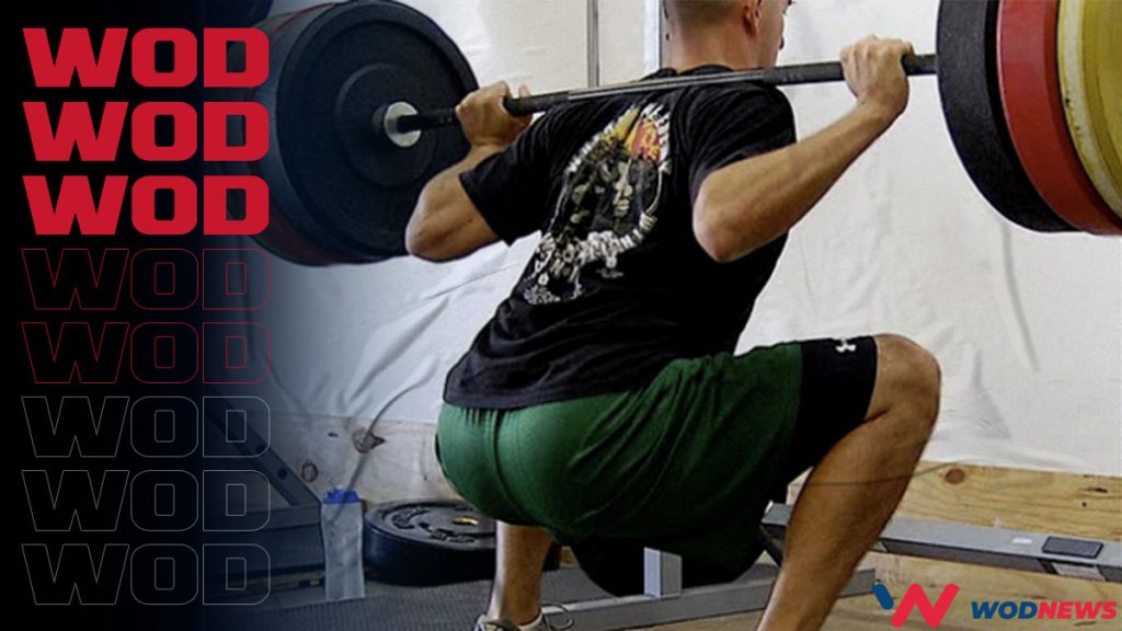 wod crossfit back squat