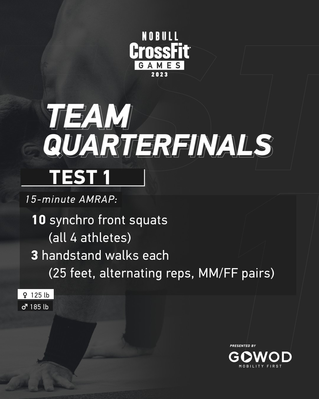 Découvrez les 4 WODs Team des quarts de finale des CrossFit ® Games ...