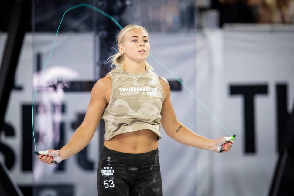 Solveig Sigurdardottir corde à sauter CrossFit Games