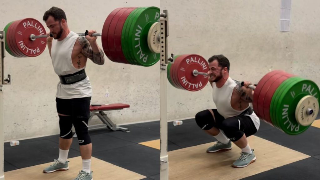 Willy Georges back squat