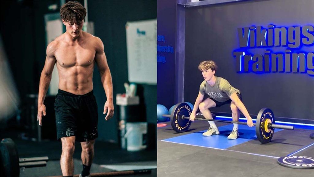 Arthur Garcon athlète crossfit 15 ans