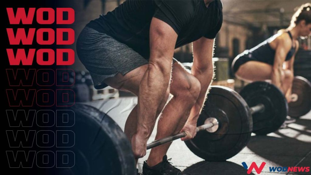 Un wod de crossfit avec du deadlift