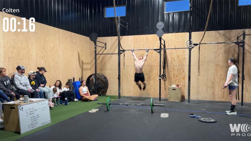 Colten Mertens gagne le WOD 25.2 de l'Open crossfit