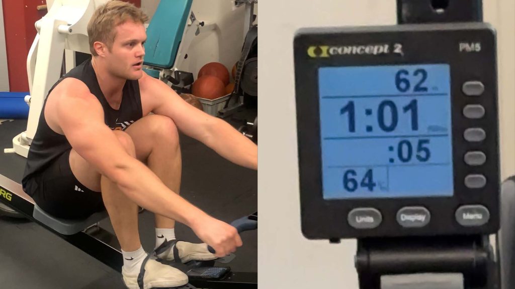 Il explose le record du monde de rameur sur 100 mètres