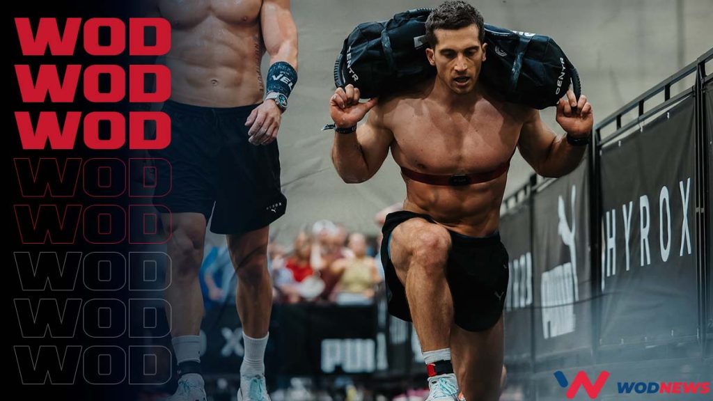 un WOD spécial Hyrox avec des fentes (lunges)
