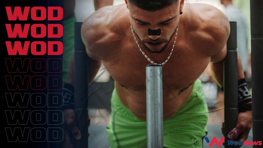 un wod hyrox avec du sled