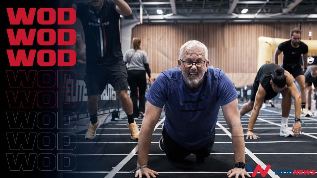 Un WOD Hyrox avec des burpees