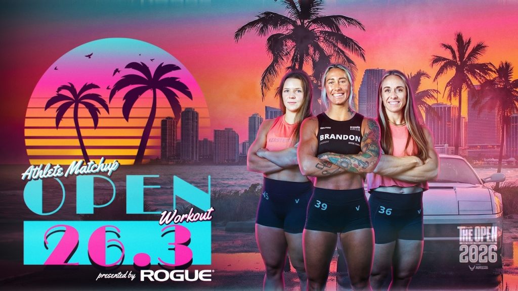 le WOD 26.3 de l'open crossfit 2026