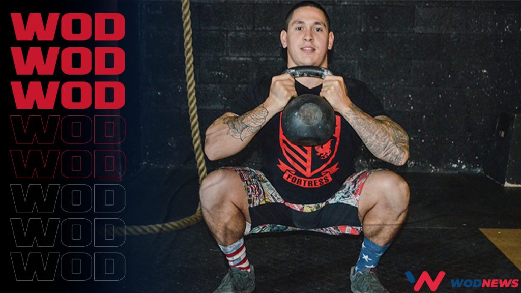 un wod de crossfit avec des goblet squats