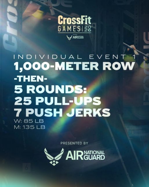 Le WOD 1 des crossfit games